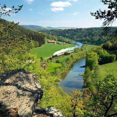 Apartamento Ok Ferien - Altes Bahnhaus Muldenhammer Exterior foto